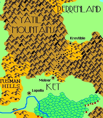 Perrenland, Ket, and the Pass between